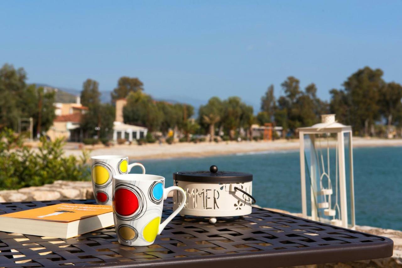 Seafront Apartment Ιι In Kiveri, Near Nafplion. Buitenkant foto